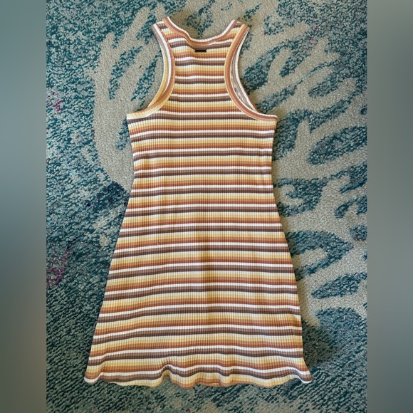 Billabong Women's Multicolored Striped Tomboy Mini Dress - Picture 7 of 7